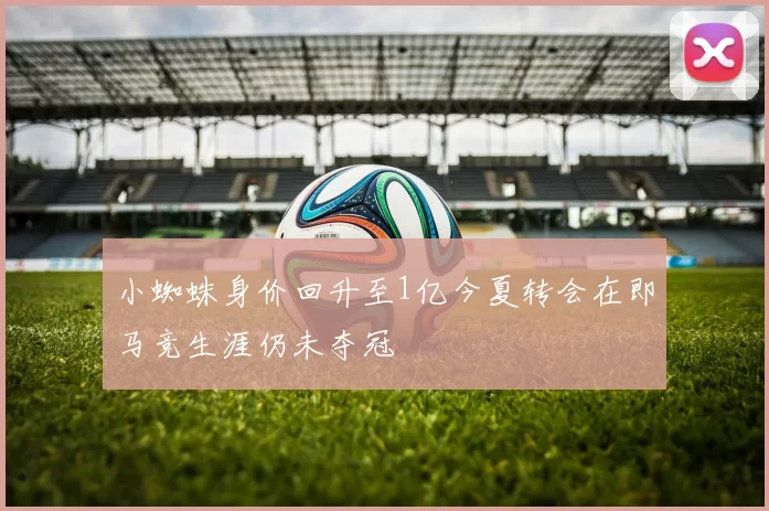 小蜘蛛身价回升至1亿今夏转会在即马竞生涯仍未夺冠